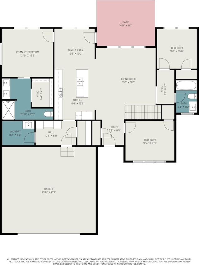 9177 Cottage Xing Unit 28, Richland, MI 49083 - view of floor plan / room layout