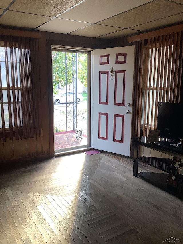 4135 Gallagher St, Saginaw, MI 48601 - interior space with a drop ceiling