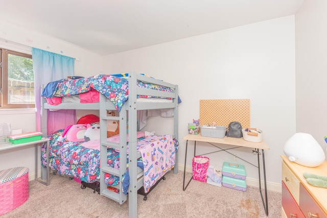 bedroom featuring carpet floors