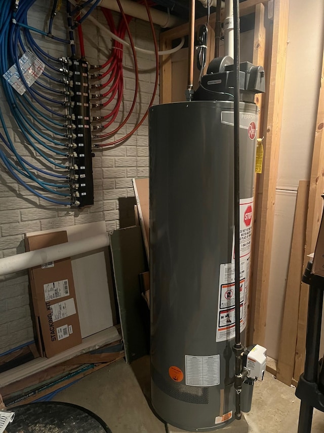 utilities with gas water heater