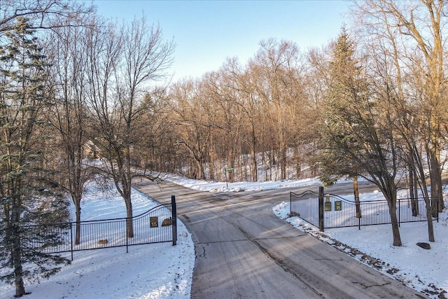 view of road