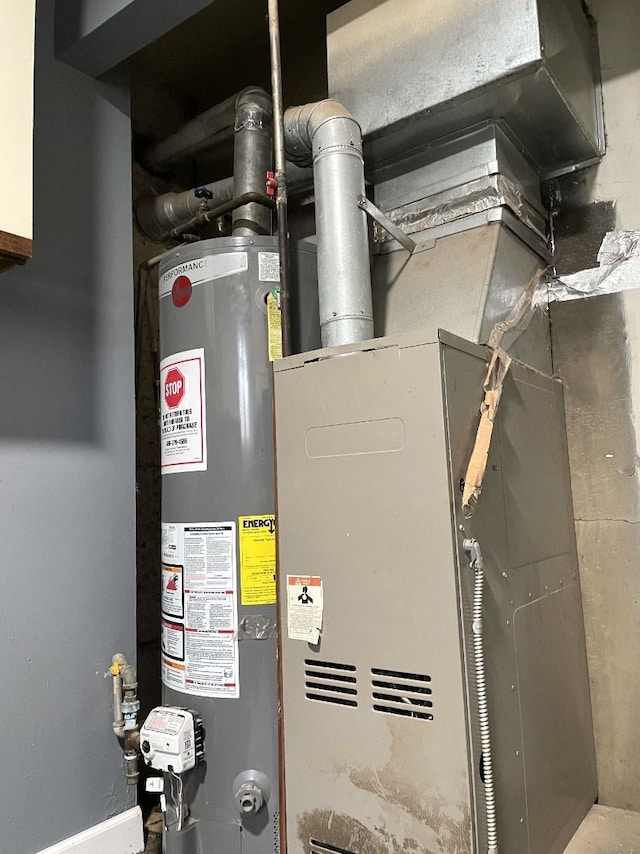 utilities with gas water heater