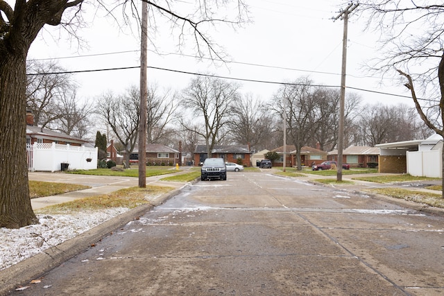 view of street