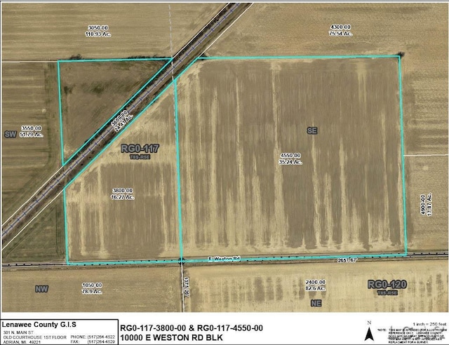 10000BLK Weston Rd, Blissfield MI, 49228 land for sale