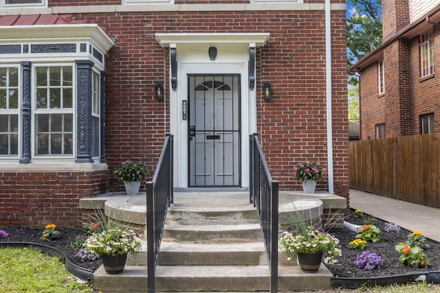 view of property entrance