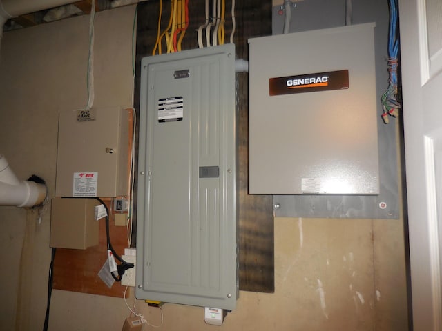 utilities with electric panel