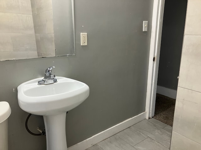 bathroom with toilet