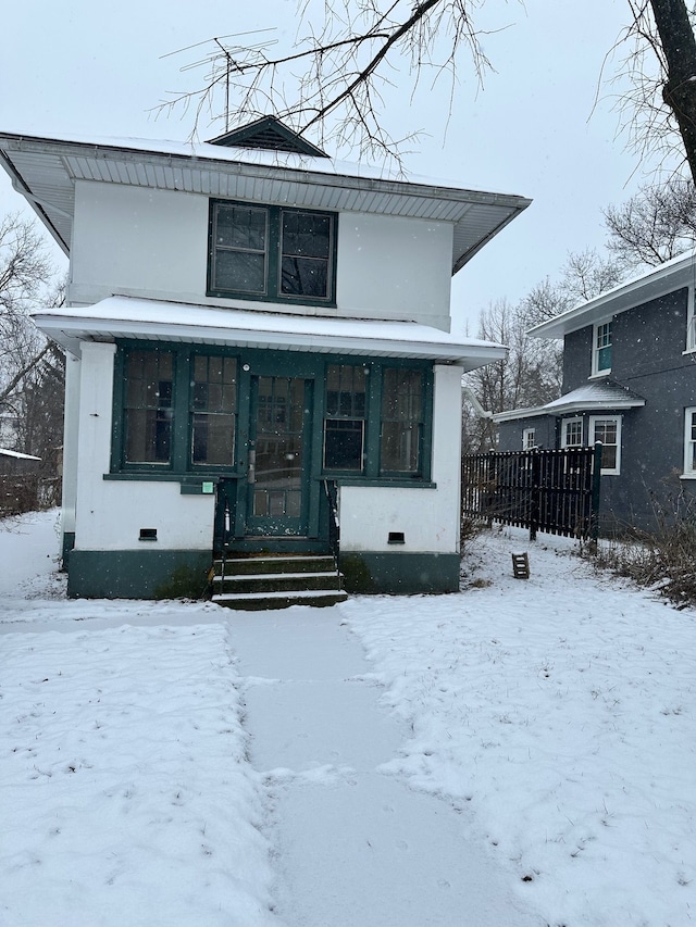 view of bungalow