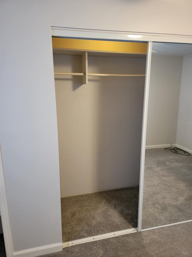 view of closet