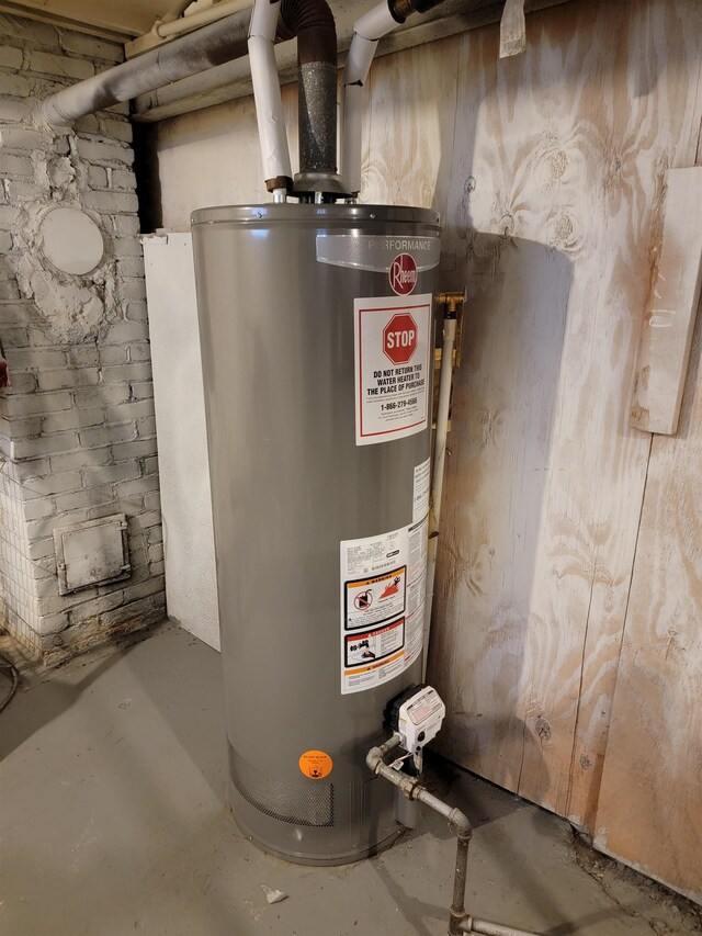 utilities with water heater