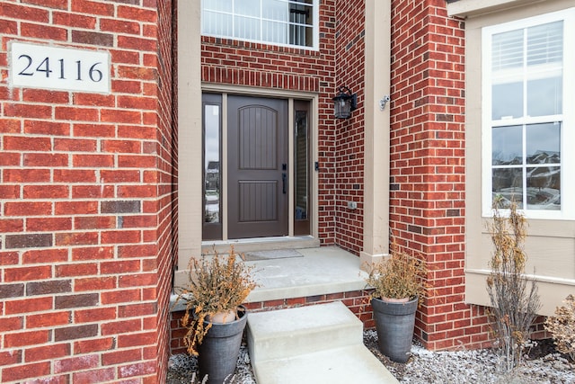 view of property entrance