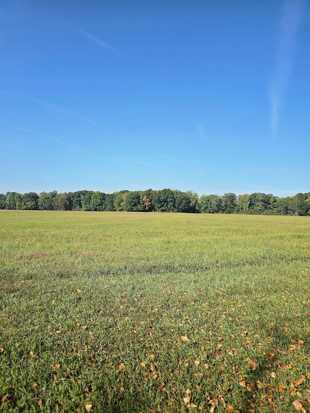 view of nature featuring a rural view