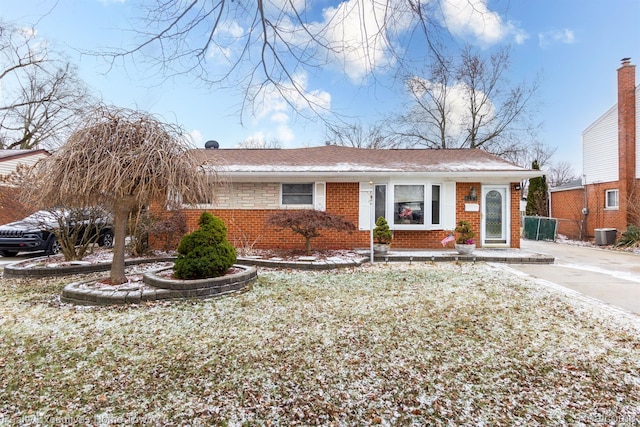 8268 Doncaster Dr, Sterling Heights, MI 48312 - view of front of property featuring brick siding