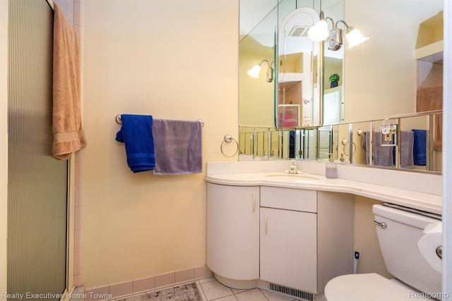 8268 Doncaster Dr, Sterling Heights, MI 48312 - bathroom with vanity and tile patterned floors