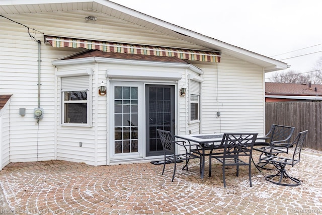 8268 Doncaster Dr, Sterling Heights, MI 48312 - view of patio / terrace with outdoor dining space