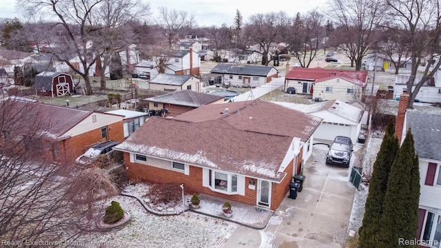 8268 Doncaster Dr, Sterling Heights, MI 48312 - aerial view of residential area