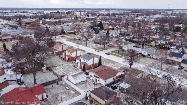 8268 Doncaster Dr, Sterling Heights, MI 48312 - aerial perspective of suburban area