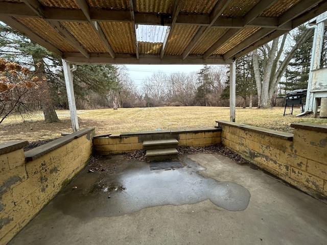 view of patio / terrace