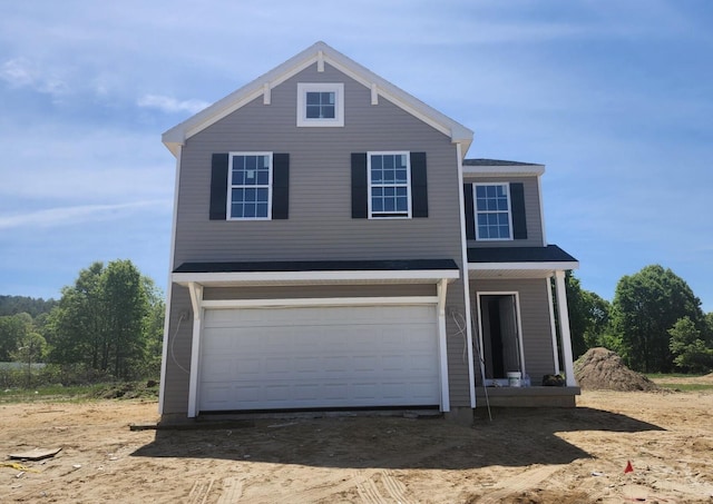 59037 Norton St, Mattawan, MI 49071 - view of front facade with an attached garage