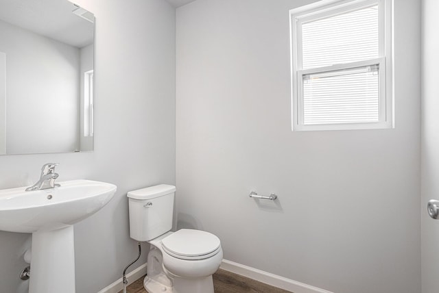 8745 E Sturtevant Ave, Richland, MI 49083 - bathroom featuring healthy amount of natural light and wood finished floors
