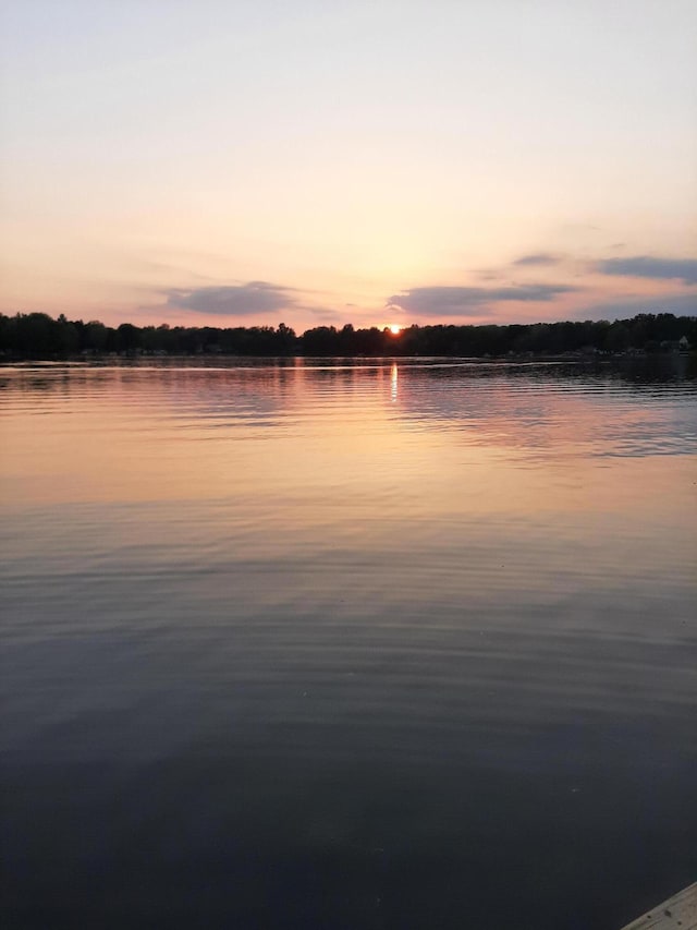 property view of water