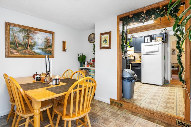 view of dining room