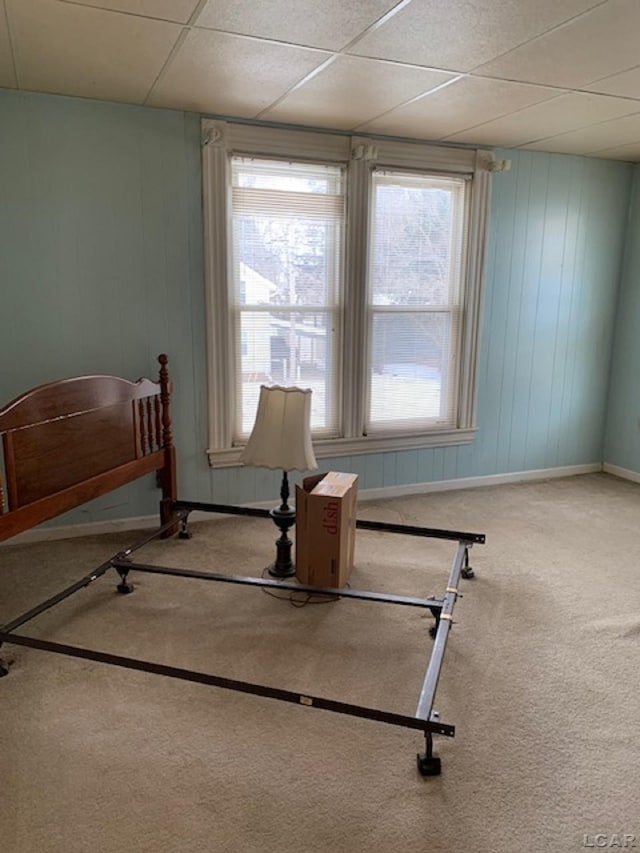 exercise room featuring carpet floors