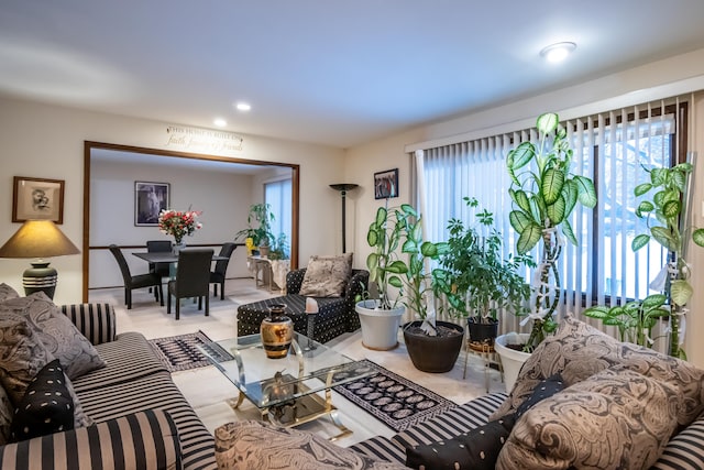 view of living room