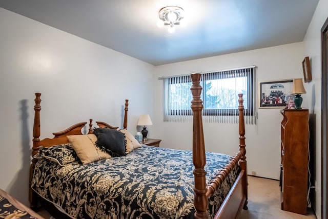 bedroom featuring carpet floors