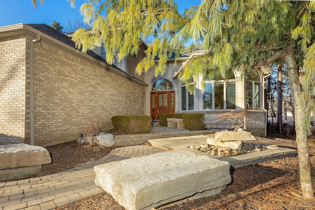 view of rear view of house