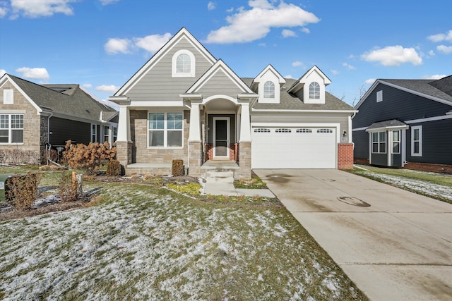 view of craftsman house