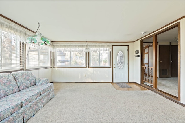 sunroom with visible vents