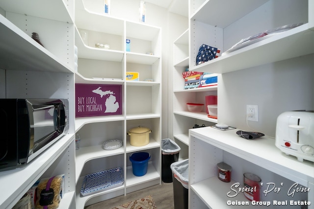 view of pantry