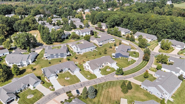 2519 Hunters Run Unit 101, Kalamazoo, MI 49048 - birds eye view of property