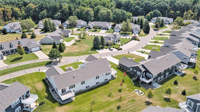 2519 Hunters Run Unit 101, Kalamazoo, MI 49048 - drone / aerial view
