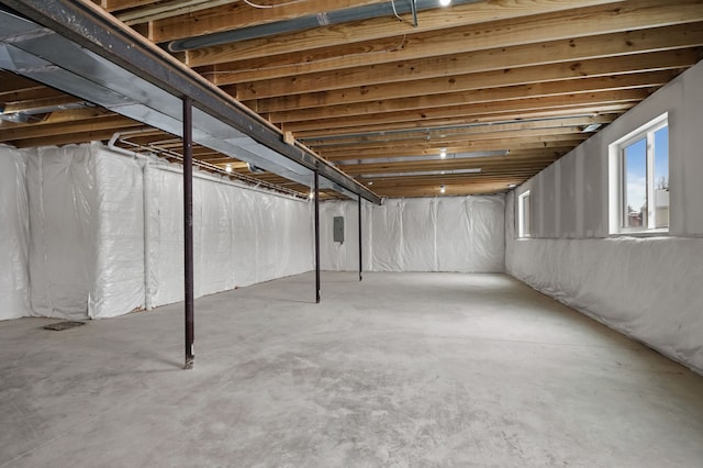 9033 Copper Ridge Dr, Davison, MI 48423 - basement with electric panel