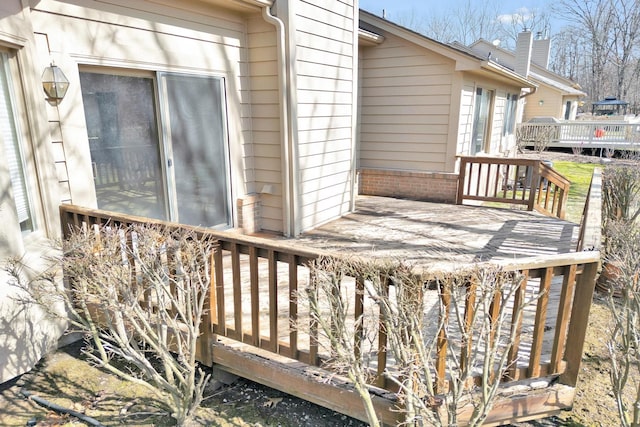 5059 Pheasant Cv, West Bloomfield, MI 48323 - view of wooden deck