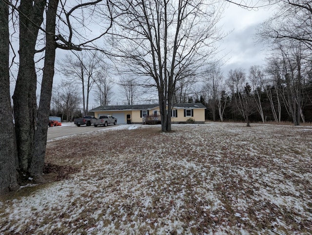 view of front of house