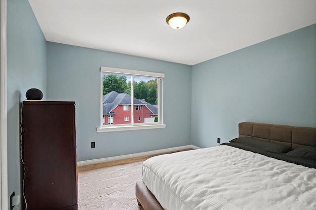 bedroom featuring carpet floors