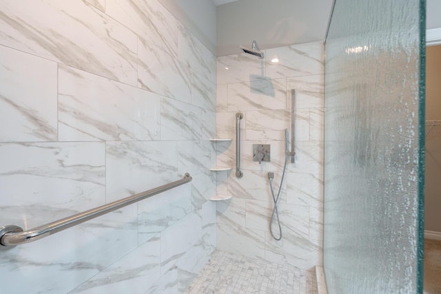 8816 Hathaway Rd, Kalamazoo, MI 49009 - full bathroom with a marble finish shower