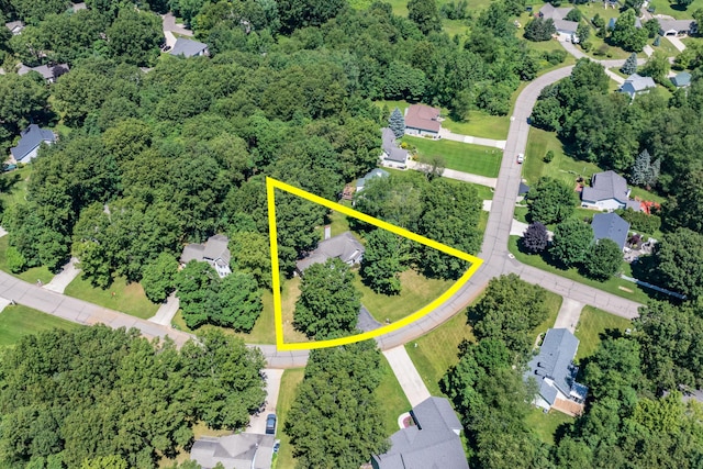 8816 Hathaway Rd, Kalamazoo, MI 49009 - bird's eye view with a residential view