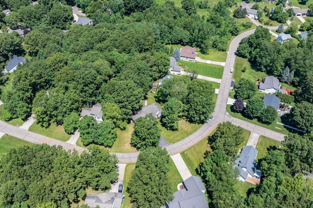 8816 Hathaway Rd, Kalamazoo, MI 49009 - bird's eye view with a residential view