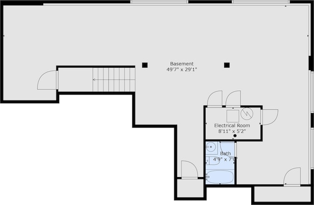 8816 Hathaway Rd, Kalamazoo, MI 49009 - floor plan