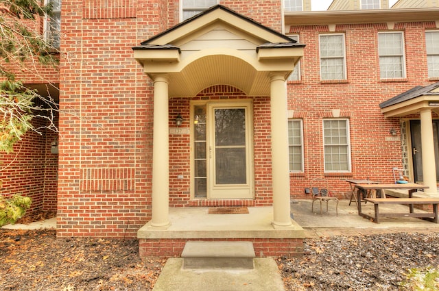 view of entrance to property