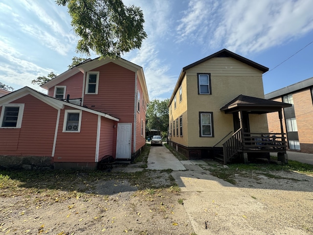 view of rear view of house