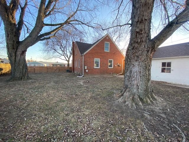 view of side of home