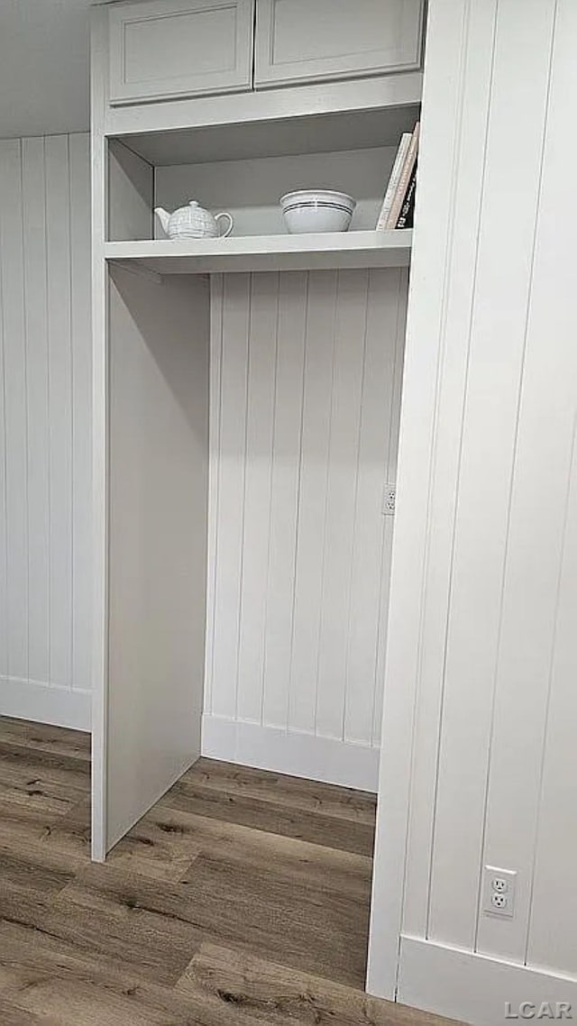 view of closet