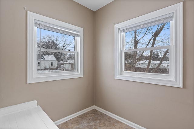 view of laundry room