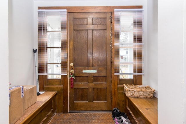 view of entrance foyer