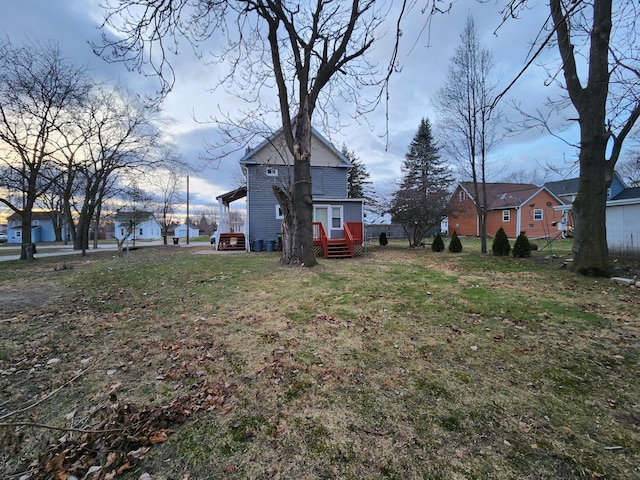 view of yard